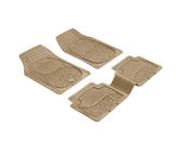 Tapis de sol en caoutchouc universels (4 pcs, PUFI BUBBLE HB beige) photo 1