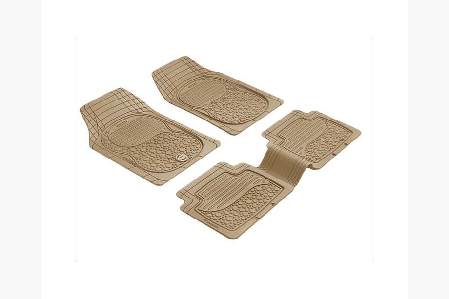 Tapis de sol en caoutchouc universels (4 pcs, PUFI BUBBLE HB beige) Image