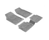 Tapis de sol en caoutchouc universels (4 pcs, PUFI BUBBLE HB gris) photo 1