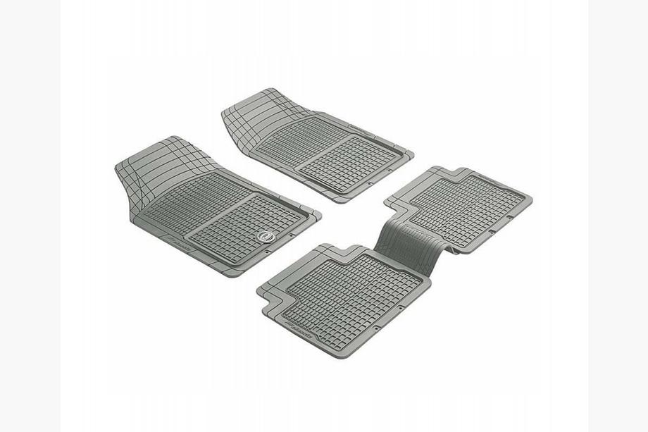 Tapis de sol en caoutchouc universels (4 pcs, PUFI CLASSIC HB, gris) Image