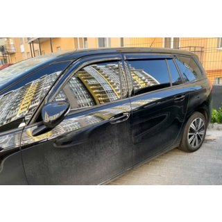 Déflecteurs de Vitres Grand (4 pcs, HIC) Citroen C-4 Picasso 2013–2022 photo 1