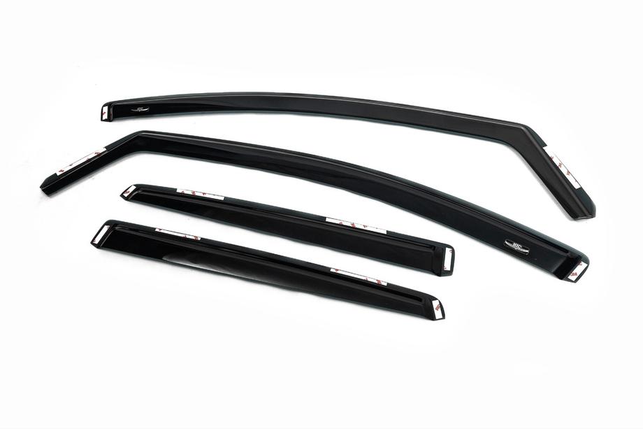 Ford Kuga/Escape 2013-2019 Déflecteurs de vitre encastrés (4 pcs, HIC) Photo 3