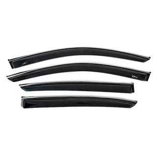 Déflecteurs de Vitres SD avec Moulure Chromée pour USA (4 pcs, HIC) photo 1