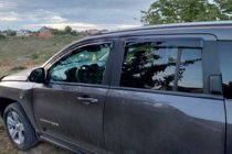 Jeep Compass 2006-2016 Déflecteurs de Fenêtre (4 pcs, HIC) photo 2