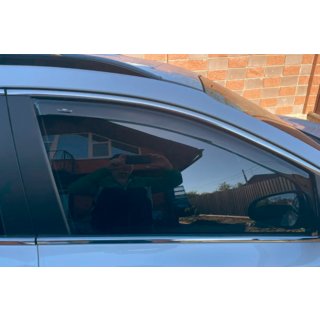 Déflecteurs de vitre encastrés (4 pcs, HIC) Kia Sportage 2015-2021 photo 1