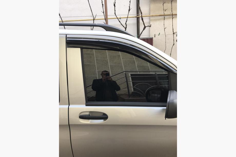 Mercedes Vito/V-class W447 2014- Déflecteurs de Vitres (2 pcs, Sunplex Sport) Photo 1