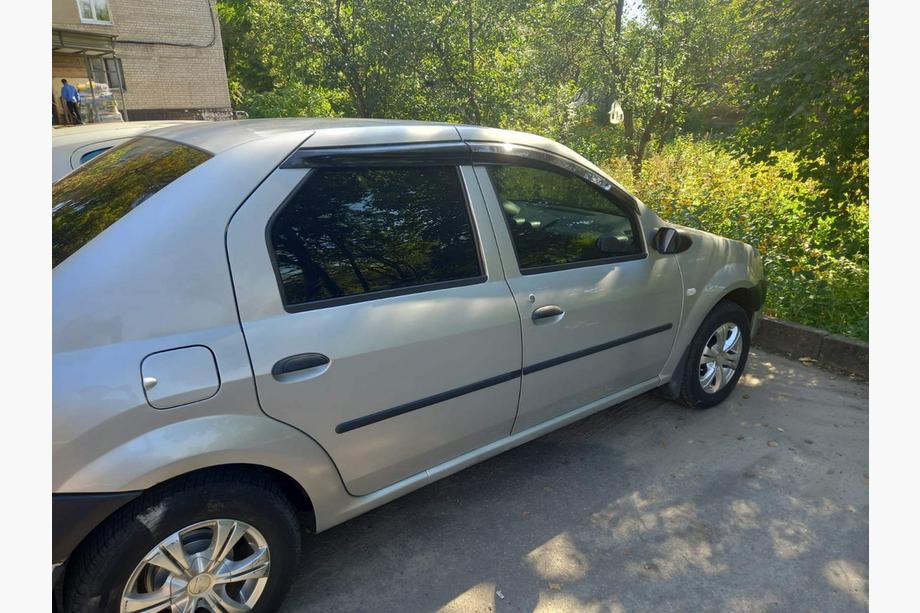 Renault Logan I 2008-2013 Déflecteurs de Vitres (4 pcs, Sunplex Sport) Photo 4