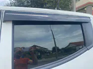Mitsubishi L200 2015-2024 Déflecteurs de Vitres (4 pcs, Sunplex Sport) photo 5