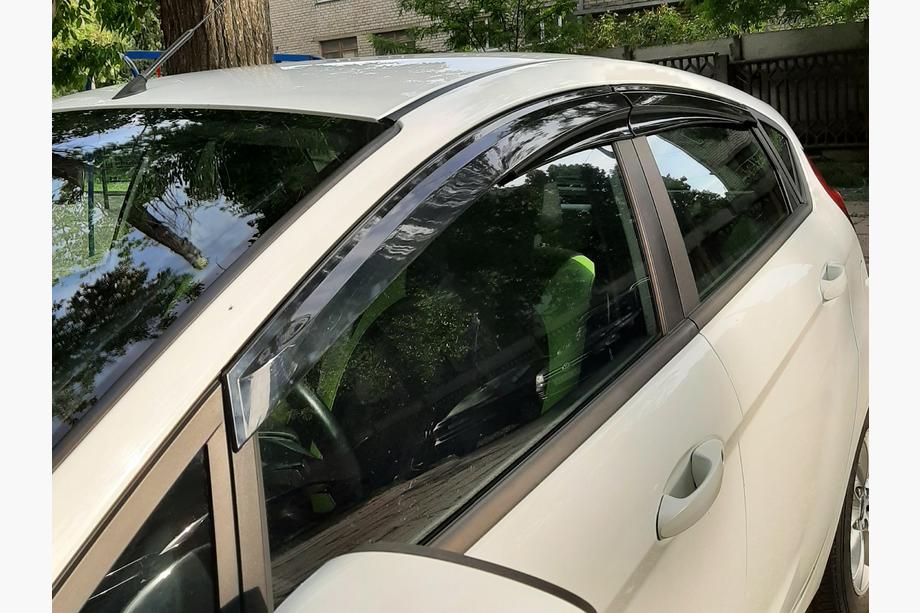 Ford Fiesta 2008-2017 Déflecteurs de Vitres (4 pcs, Sunplex Sport) Photo 8