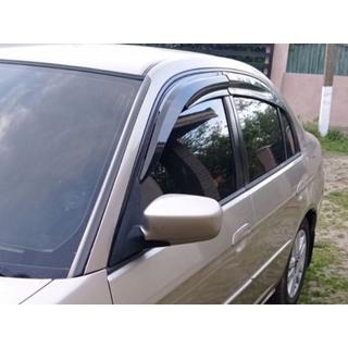 Déflecteurs de Vitres (4 pcs, Sunplex Sport) Honda Civic Sedan VII 2001-2006 photo 2