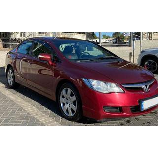 Déflecteurs de Vitres (4 pcs, Sunplex Sport) Honda Civic Sedan VIII 2006-2011 photo 4