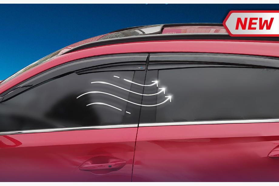 Hyundai Bayon 2021- Déflecteurs de Vitres (4 pcs, Sunplex Sport) Image