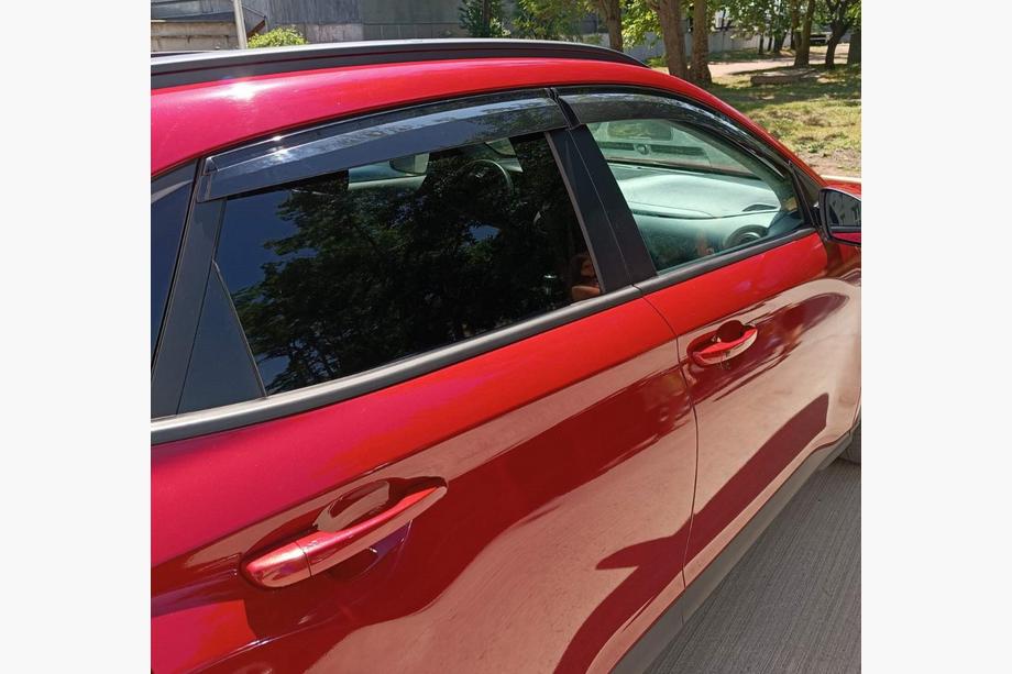 Hyundai Kona 2017-2023 Déflecteurs de Vitres (4 pcs, Sunplex Sport) Photo 13