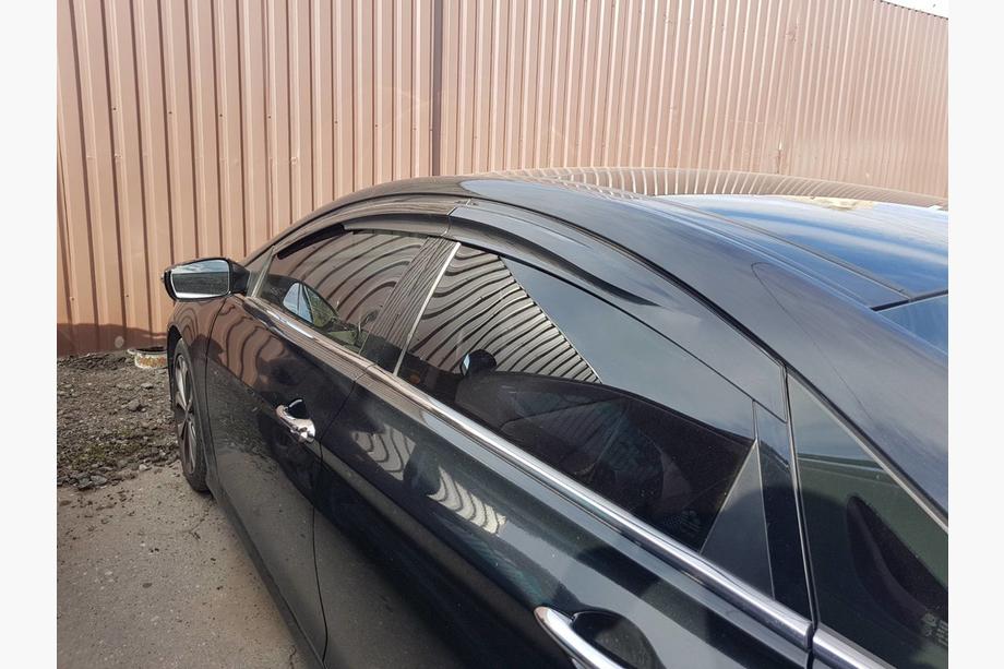 Hyundai Sonata YF 2010-2014 Déflecteurs de Vitres (4 pcs, Sunplex Sport) Photo 1