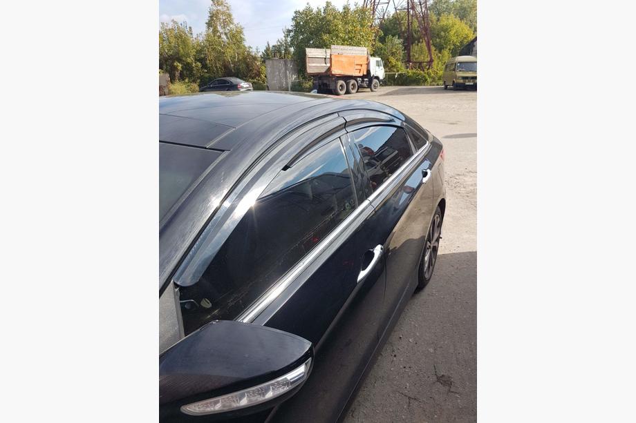 Hyundai Sonata YF 2010-2014 Déflecteurs de Vitres (4 pcs, Sunplex Sport) Photo 3