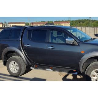 Déflecteurs de Vitres (4 pcs, Sunplex Sport) Mitsubishi L200 2006-2015 photo 3