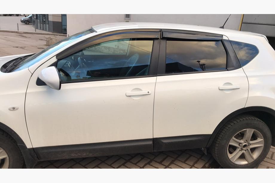 Nissan Qashqai 2007-2010 Déflecteurs de Vitres (4 pcs, Sunplex Sport) Photo 1