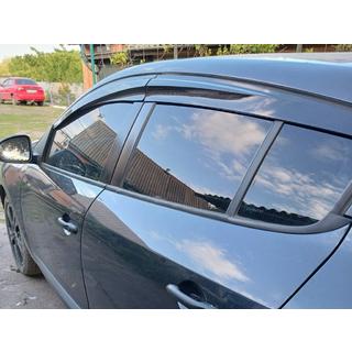 Déflecteurs de Vitres HB (4 pcs, Sunplex Sport) Renault Megane III 2009-2016 photo 2