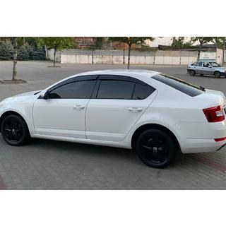Déflecteurs d'air Liftback (4 pcs, Sunplex Sport) Skoda Octavia III A7 2013-2019 photo 2
