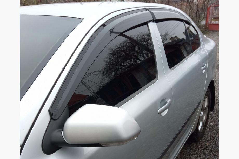 Skoda Octavia III A7 2013-2019 Déflecteurs d'air Liftback (4 pcs, Sunplex Sport) Photo 5