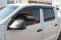 Volkswagen Amarok 2010-2022 Déflecteurs de Vitres (4 pcs, Sunplex Sport) photo 1