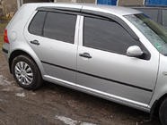 Volkswagen Golf 4 1997-2006 Déflecteurs de Vitres HB (4 pcs, Sunplex Sport) photo 3