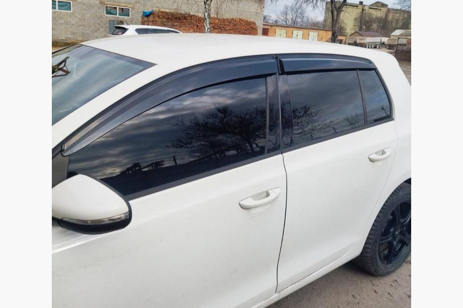 Volkswagen Golf 6 2008-2014 Déflecteurs de Vitres HB (4 pcs, Sunplex Sport) Image