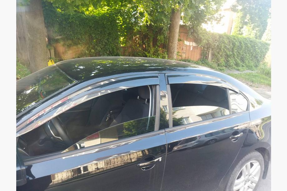 Volkswagen Jetta 2011-2018 Déflecteurs de Vitres (4 pcs, Sunplex Sport) Image