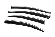 Peugeot 301 2012- Déflecteurs de Vitres avec Moulure Chromée (4 pcs, Sunplex Chrome) photo 10
