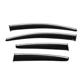 Déflecteurs de Vitres avec Moulure Chromée HB/Sedan (4 pcs, Sunplex Chrome) photo 4