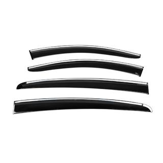 Déflecteurs de Vitres avec Moulure Chromée HB/SD (4 pcs, Sunplex Chrome) photo 4