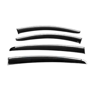 Déflecteurs de Vitres avec Moulure Chromée HB/SD (4 pcs, Sunplex Chrome) photo 4
