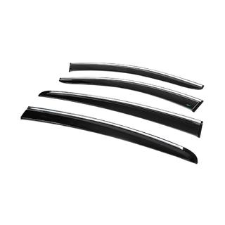 Déflecteurs de Vitres avec Moulure Chromée HB/SD (4 pcs, Sunplex Chrome) photo 3