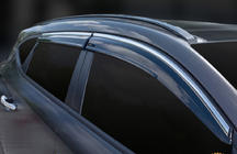 Hyundai Tucson TL 2016-2021 Déflecteurs de Vitres avec Moulure Chromée (4 pcs, Sunplex Chrome) photo 4