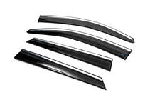 Hyundai Tucson TL 2016-2021 Déflecteurs de Vitres avec Moulure Chromée (4 pcs, Sunplex Chrome) photo 6