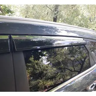 Déflecteurs de Vitres avec Moulure Chromée (4 pcs, Sunplex Chrome) photo 2