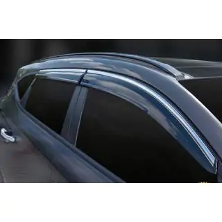 Déflecteurs de Vitres avec Moulure Chromée (4 pcs, Sunplex Chrome) photo 4