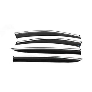 Déflecteurs de Vitres avec Moulure Chromée (4 pcs, Sunplex Chrome) Kia Sportage 2015-2021 photo 2