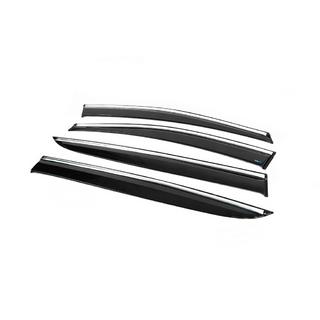 Déflecteurs de Vitres avec Moulure Chromée (4 pcs, Sunplex Chrome) Kia Sportage 2015-2021 photo 3