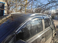 Nissan Qashqai 2007-2010 Déflecteurs de Vitres avec Moulure Chromée (4 pcs, Sunplex Chrome) photo 5