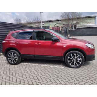 Déflecteurs de Vitres avec Moulure Chromée (4 pcs, Sunplex Chrome) Nissan Qashqai 2007-2010 photo 4