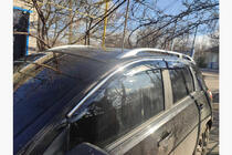 Nissan Qashqai 2010-2014 Déflecteurs de Vitres avec Moulure Chromée (4 pcs, Sunplex Chrome) photo 5