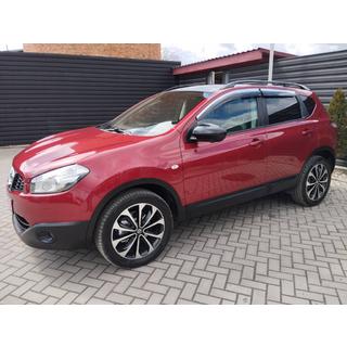 Déflecteurs de Vitres avec Moulure Chromée (4 pcs, Sunplex Chrome) Nissan Qashqai 2010-2014 photo 4