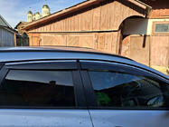 Opel Astra J 2009-2015 Déflecteurs de vitres chromés avec bande HB/SD (4 pcs, Sunplex Chrome) photo 2