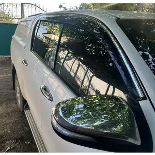 Déflecteurs de Vitres avec Moulure Chromée (4 pcs, Sunplex Chrome) photo 4