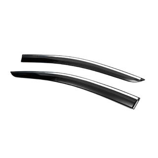 Déflecteurs de vitres avec baguette chromée (2 pcs., Sunplex Chrome) Volkswagen Caddy 2020- photo 4