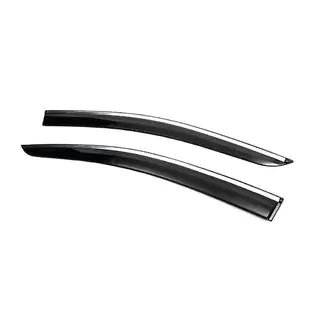 Déflecteurs de vitres avec baguette chromée (2 pcs., Sunplex Chrome) photo 4