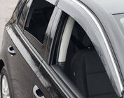 Volkswagen Golf 6 2008-2014 Déflecteurs de Vitres avec Moulure Chromée HB (4 pcs, Sunplex Chrome) photo 6