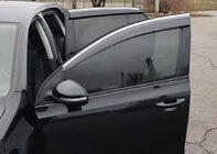 Volkswagen Golf 6 2008-2014 Déflecteurs de Vitres avec Moulure Chromée HB (4 pcs, Sunplex Chrome) photo 13