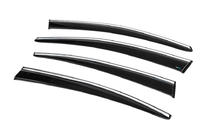 Volkswagen Passat B6 2006-2012 Déflecteurs de Vitres avec Moulure Chromée (4 pcs, Sunplex Chrome) photo 7